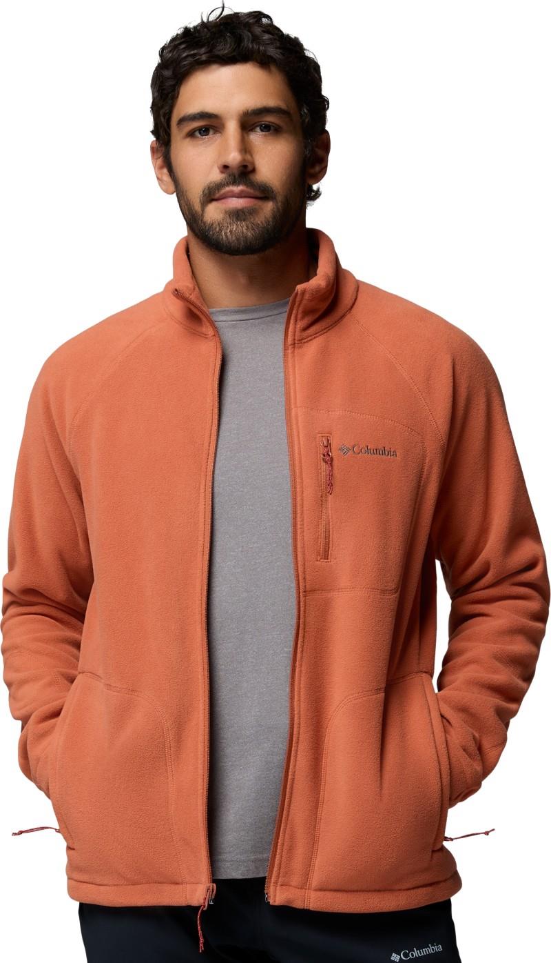 Fast Trek II Full-Zip Fleece, Extended - Mens - teak brown 1