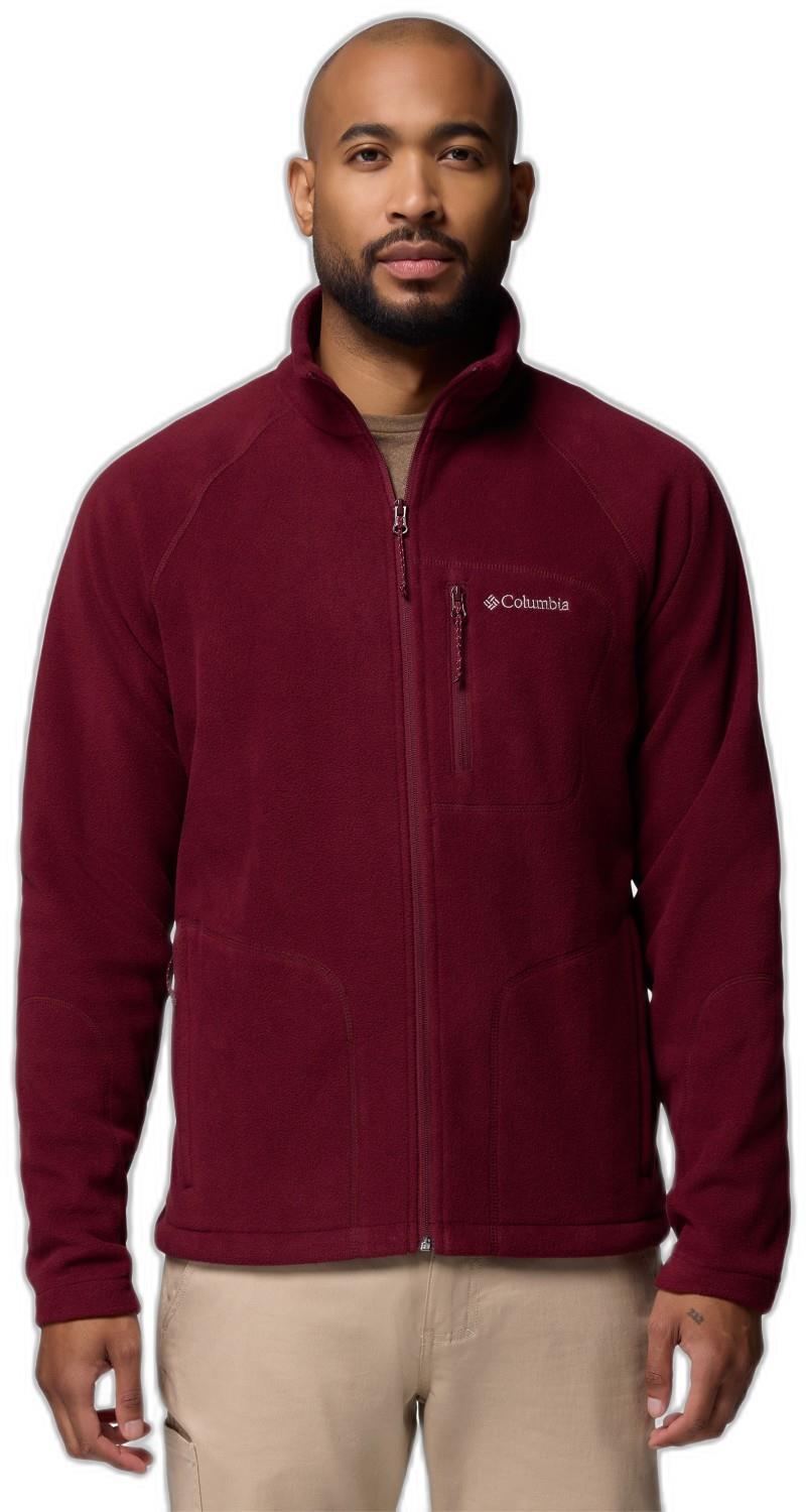 Fast Trek II Full-Zip Fleece, Tall - Mens - rich wine 1