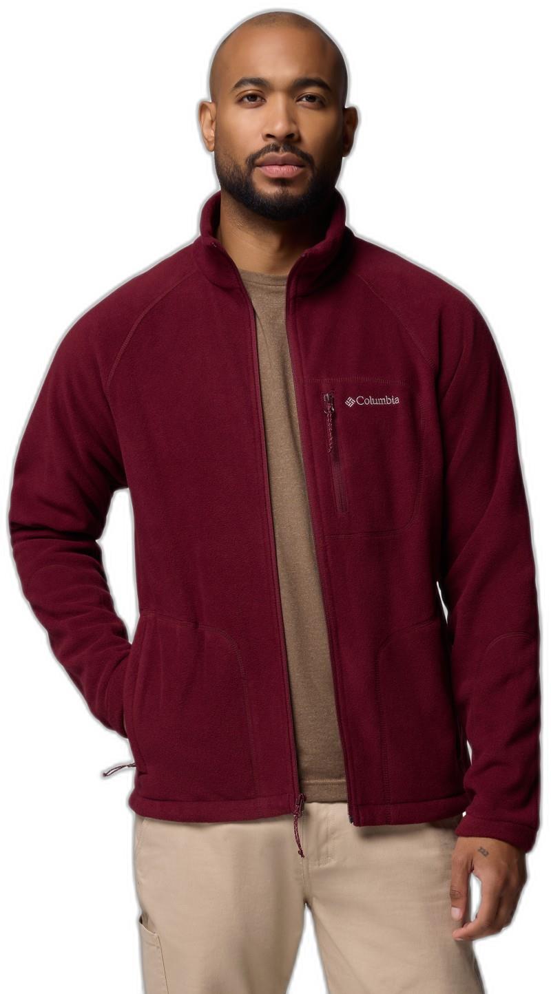 Fast Trek II Full-Zip Fleece, Tall - Mens - rich wine 1