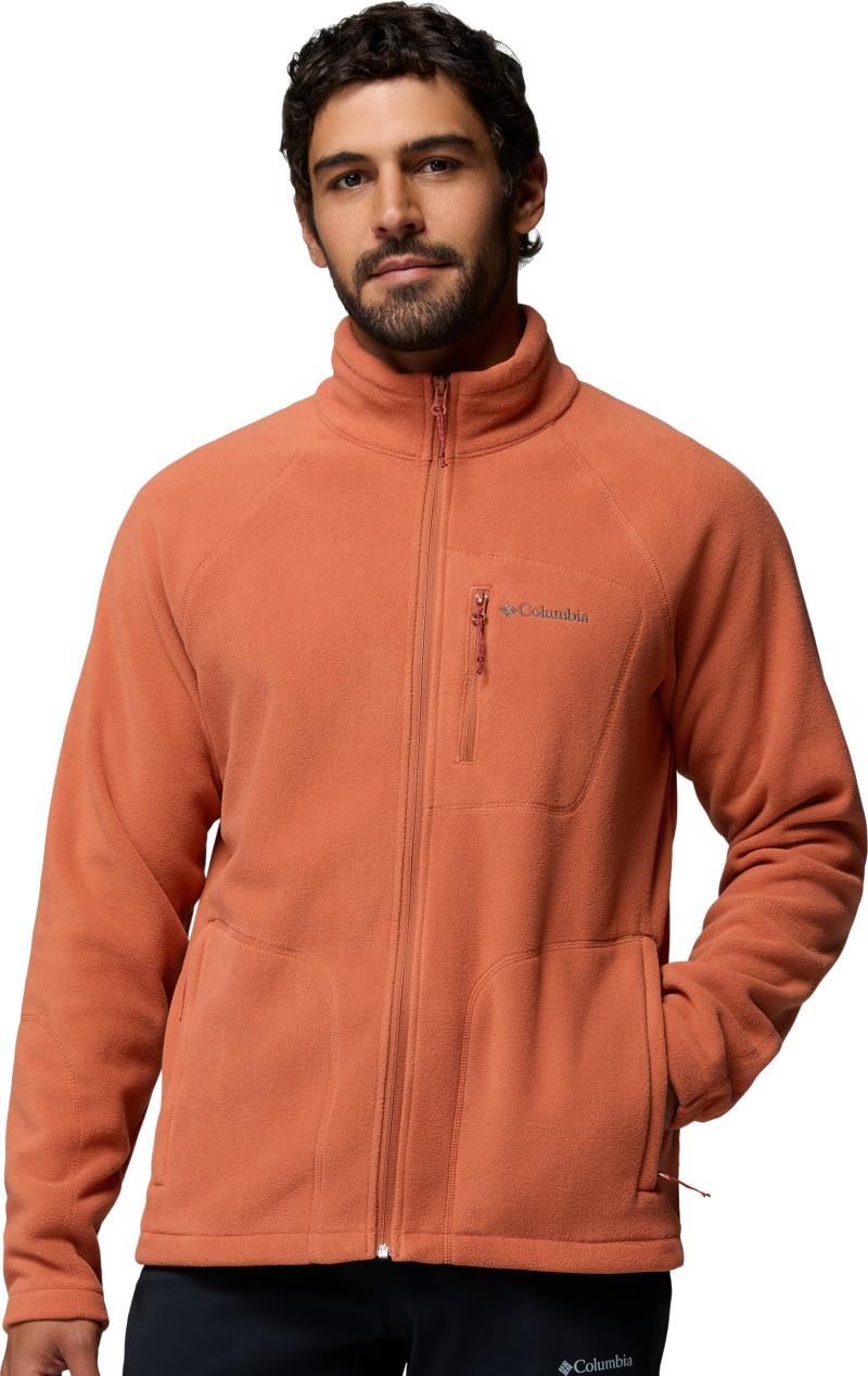 Fast Trek II Full-Zip Fleece, Tall - Mens - teak brown 1