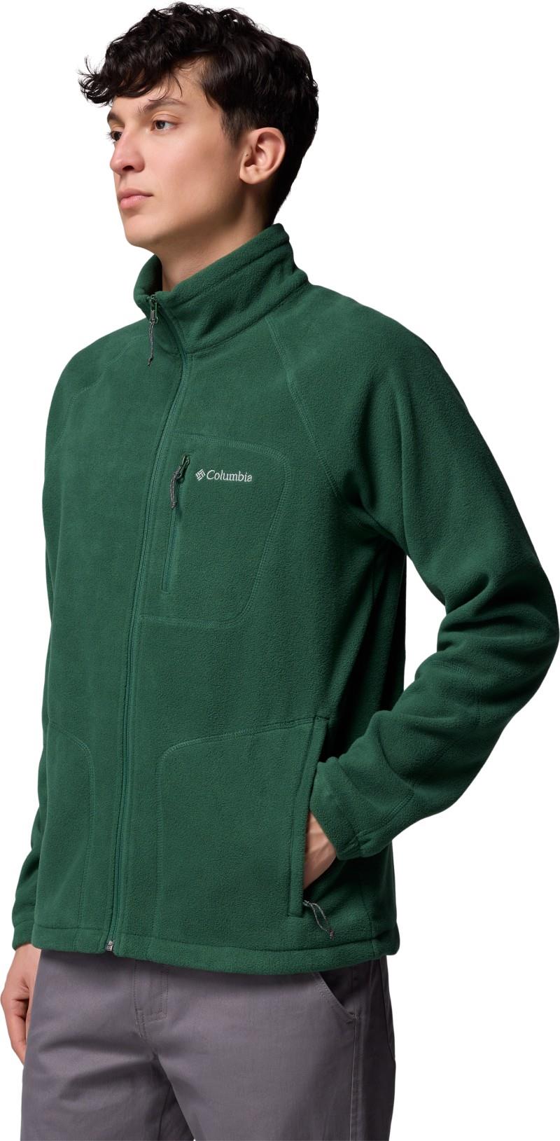 Fast Trek II Full-Zip Fleece - Mens - rain forest 1