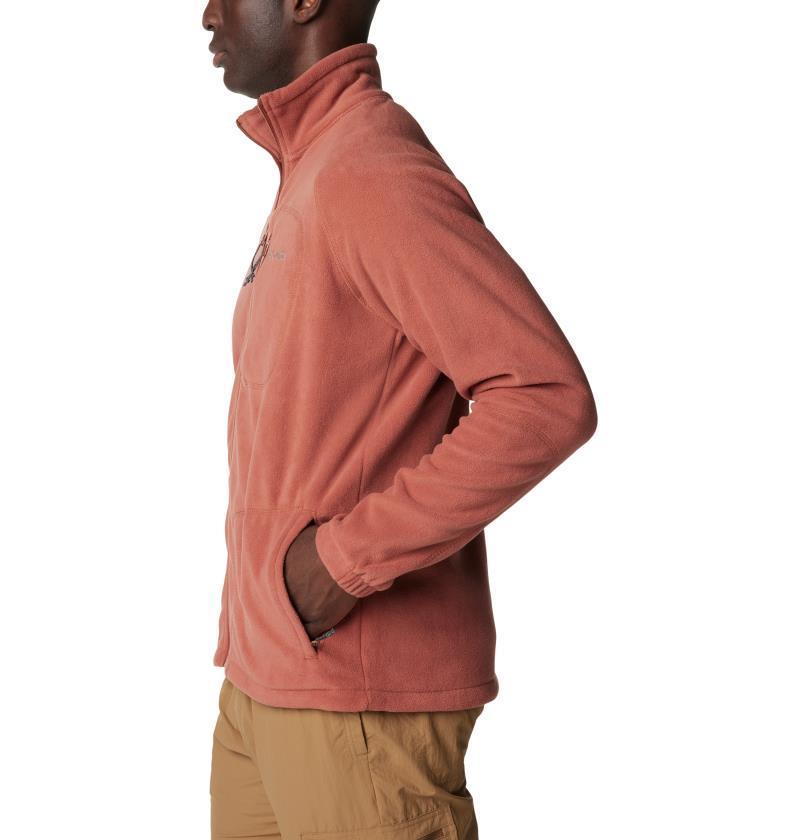 Fast Trek II Full Zip Fleece - Mens - Auburn 3