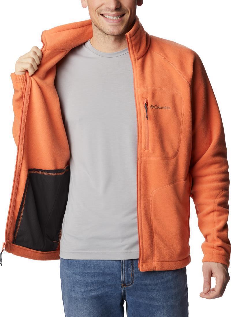 Fast Trek II Full Zip Fleece - Mens - Desert Orange 4