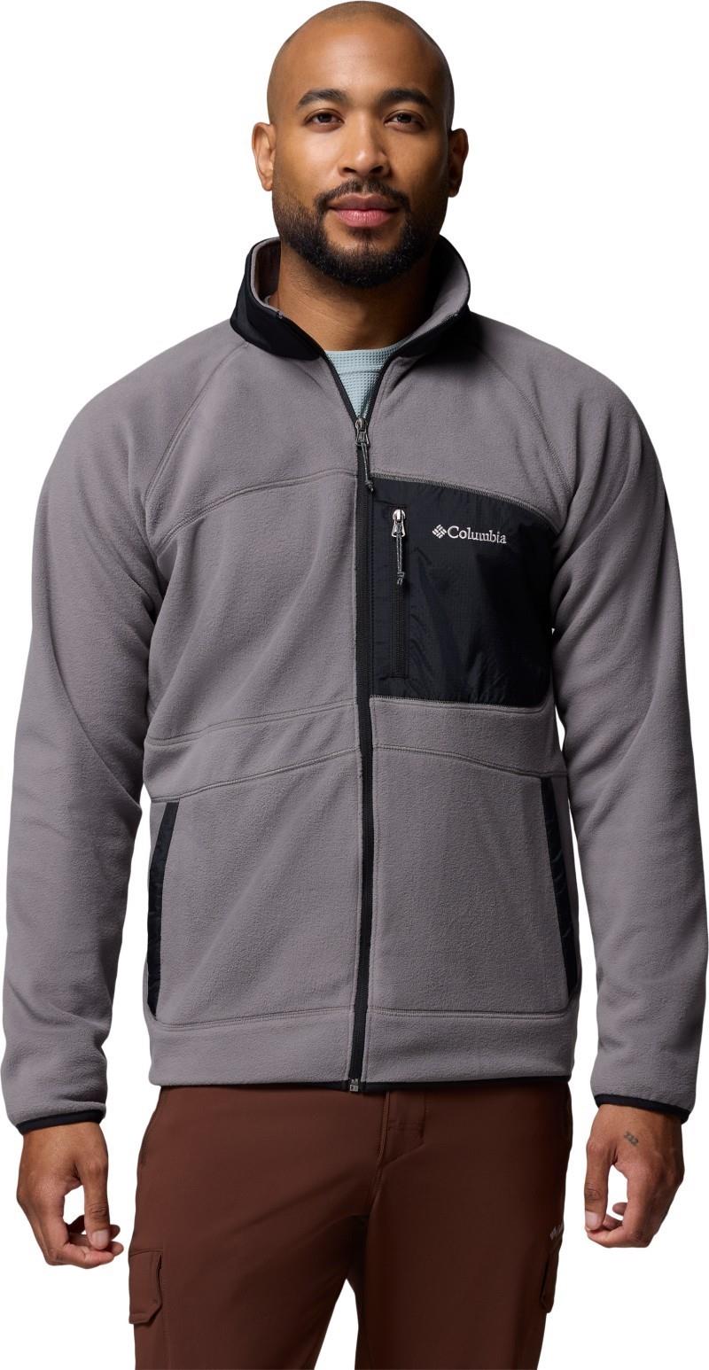Fast Trek Overlay Full-Zip - Mens - city grey / black 1