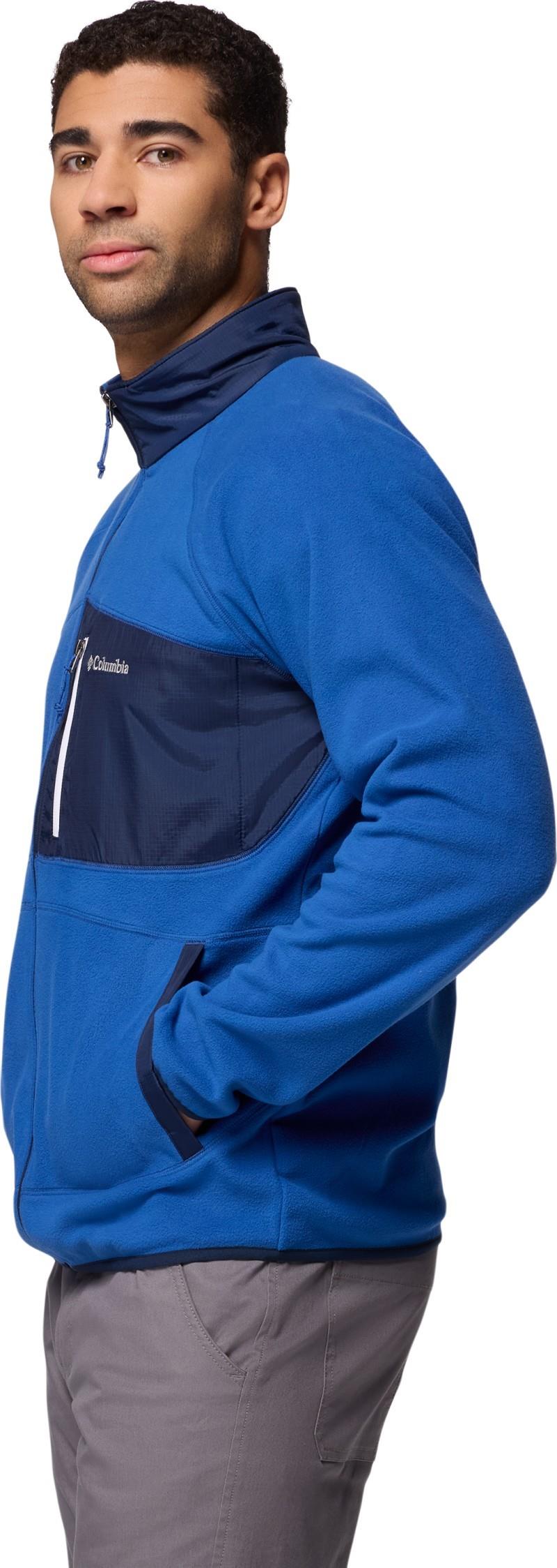 Fast Trek Overlay Full-Zip - Mens - mountain blue / collegiate navy 1