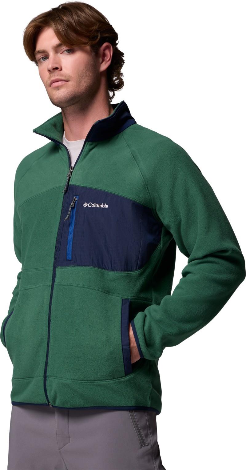 Fast Trek Overlay Full-Zip - Mens - rain forest / collegiate navy 1
