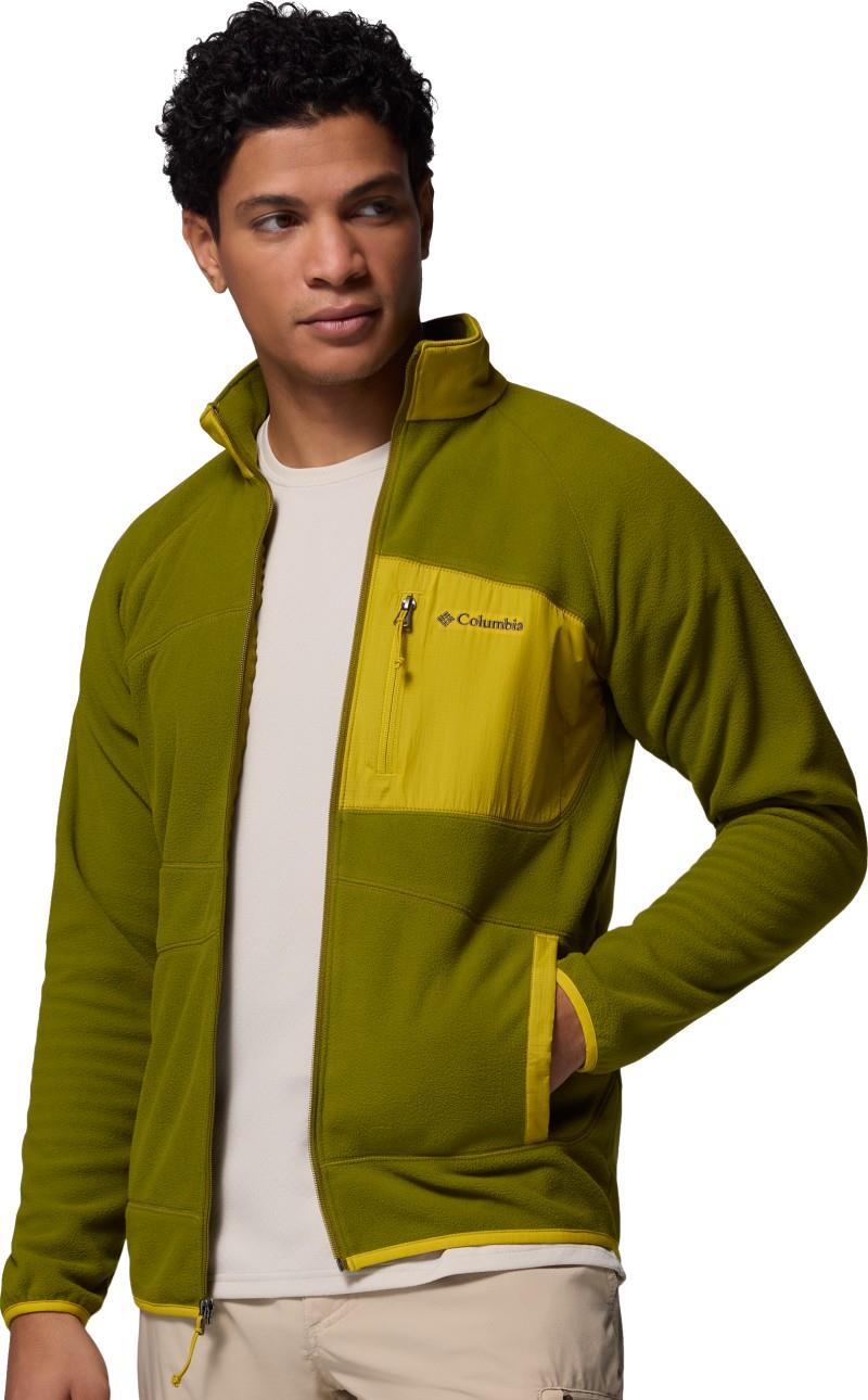 Fast Trek Overlay Full Zip - Mens - mossy green / antique moss 1