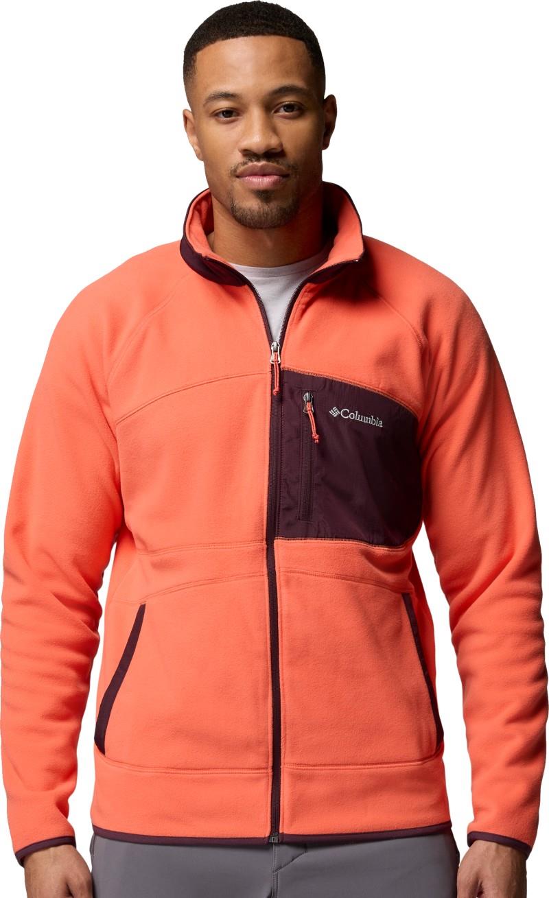 Fast Trek Overlay Full Zip - Mens - zing / moonvista 1