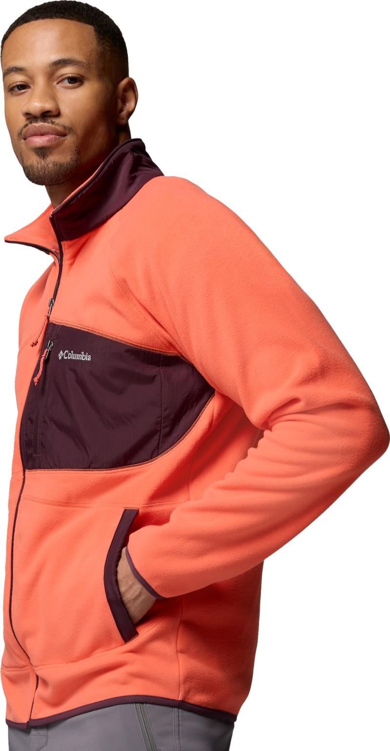 Fast Trek Overlay Full Zip - Mens - zing / moonvista 1