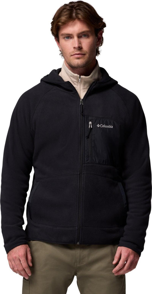 Fast Trek Overlay Hooded Full-Zip - Mens - black 1