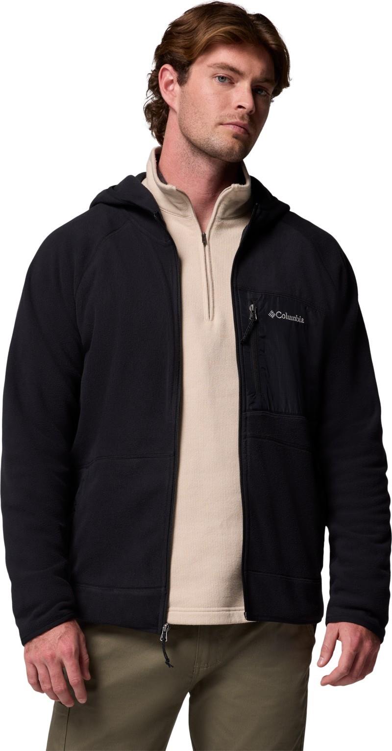 Fast Trek Overlay Hooded Full-Zip - Mens - black 1