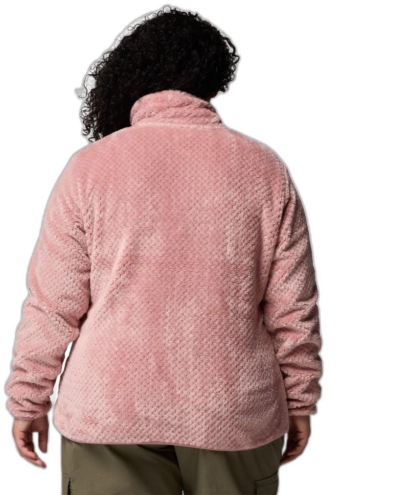 Fire Side II Sherpa Full-Zip, Extended - Womens - eraser pink 1