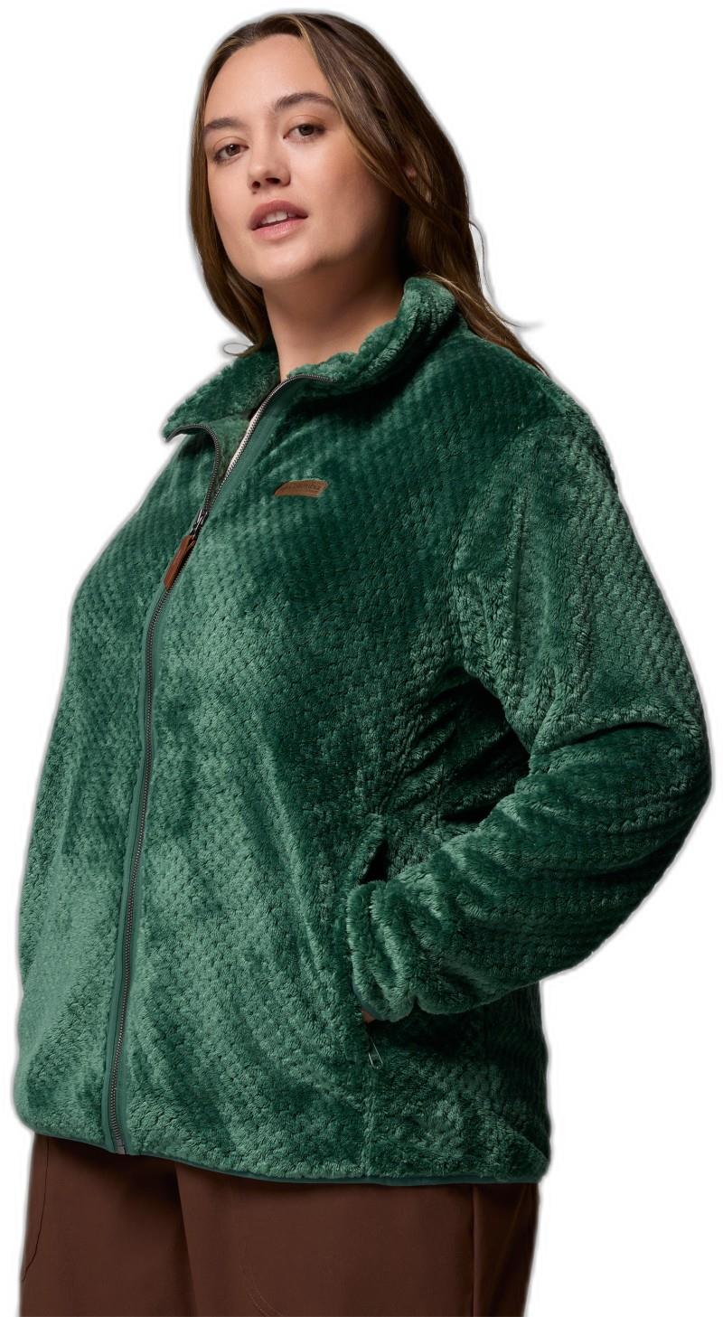 Fire Side II Sherpa Full-Zip, Extended - Womens - rain forest 1