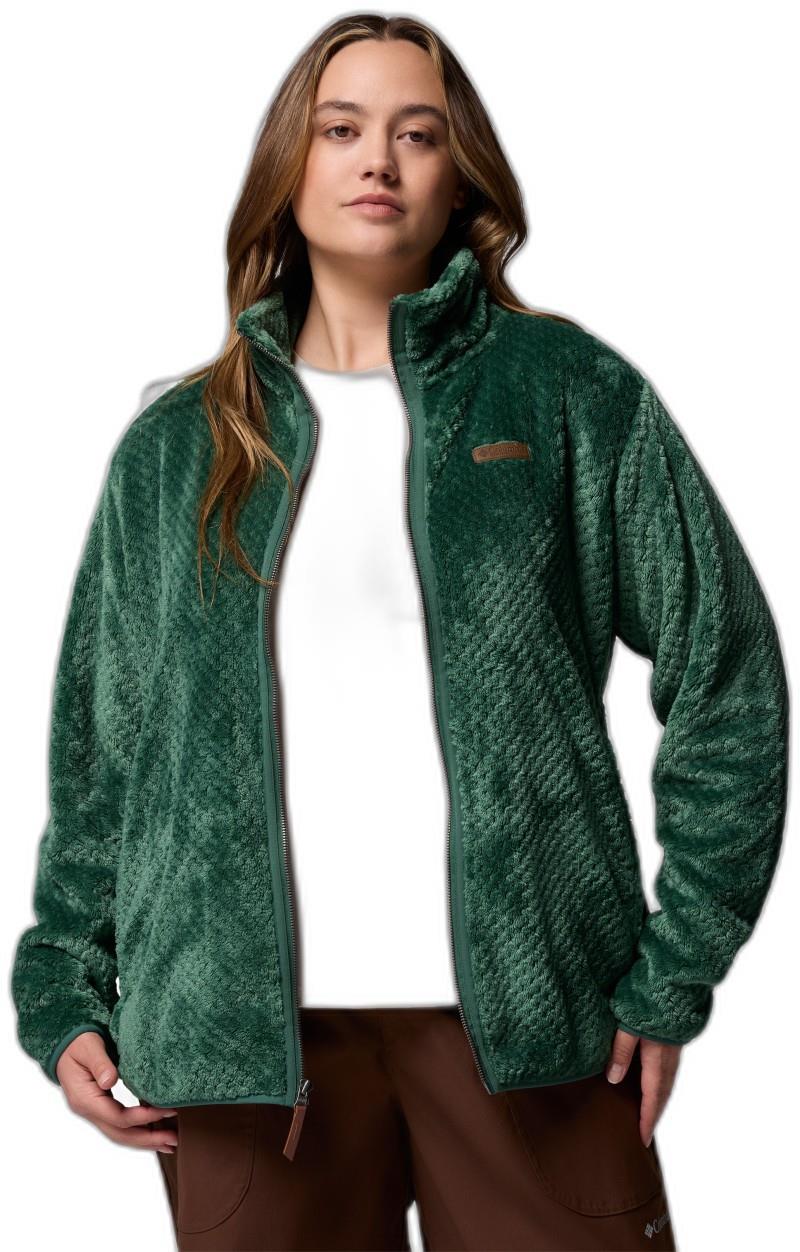Fire Side II Sherpa Full-Zip, Extended - Womens - rain forest 1