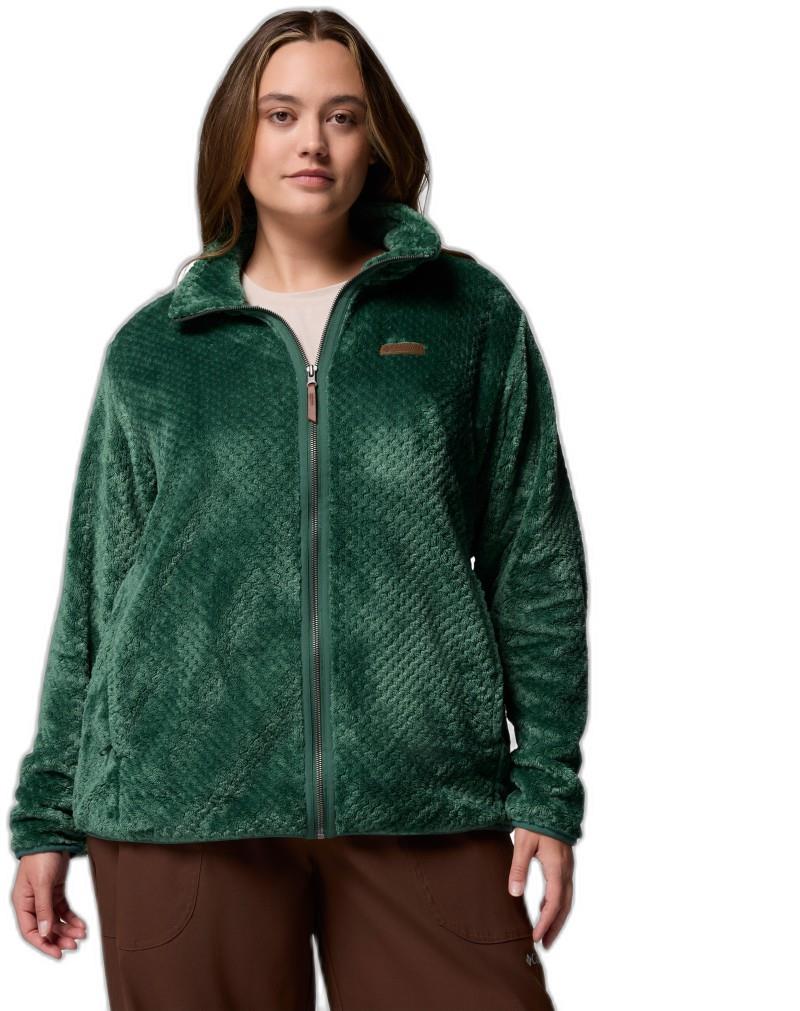 Fire Side II Sherpa Full-Zip, Extended - Womens - rain forest 1