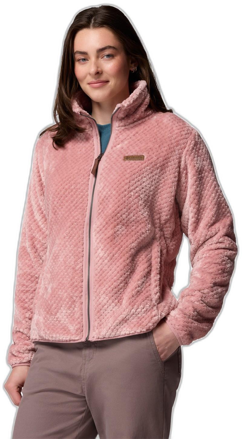Fire Side II Sherpa Full-Zip - Womens - eraser pink 1