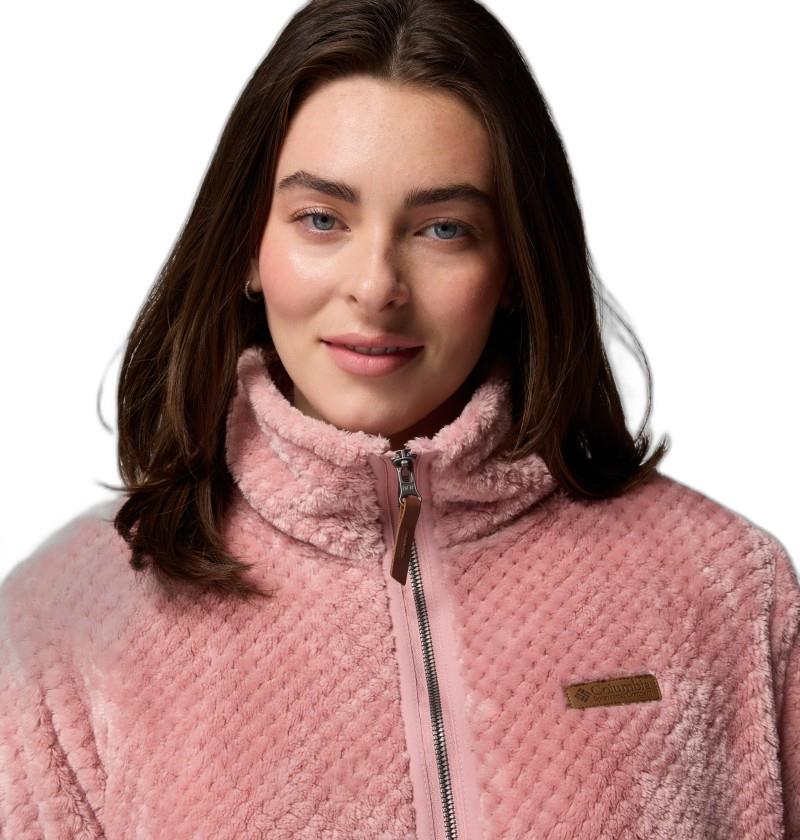 Fire Side II Sherpa Full-Zip - Womens - eraser pink 1