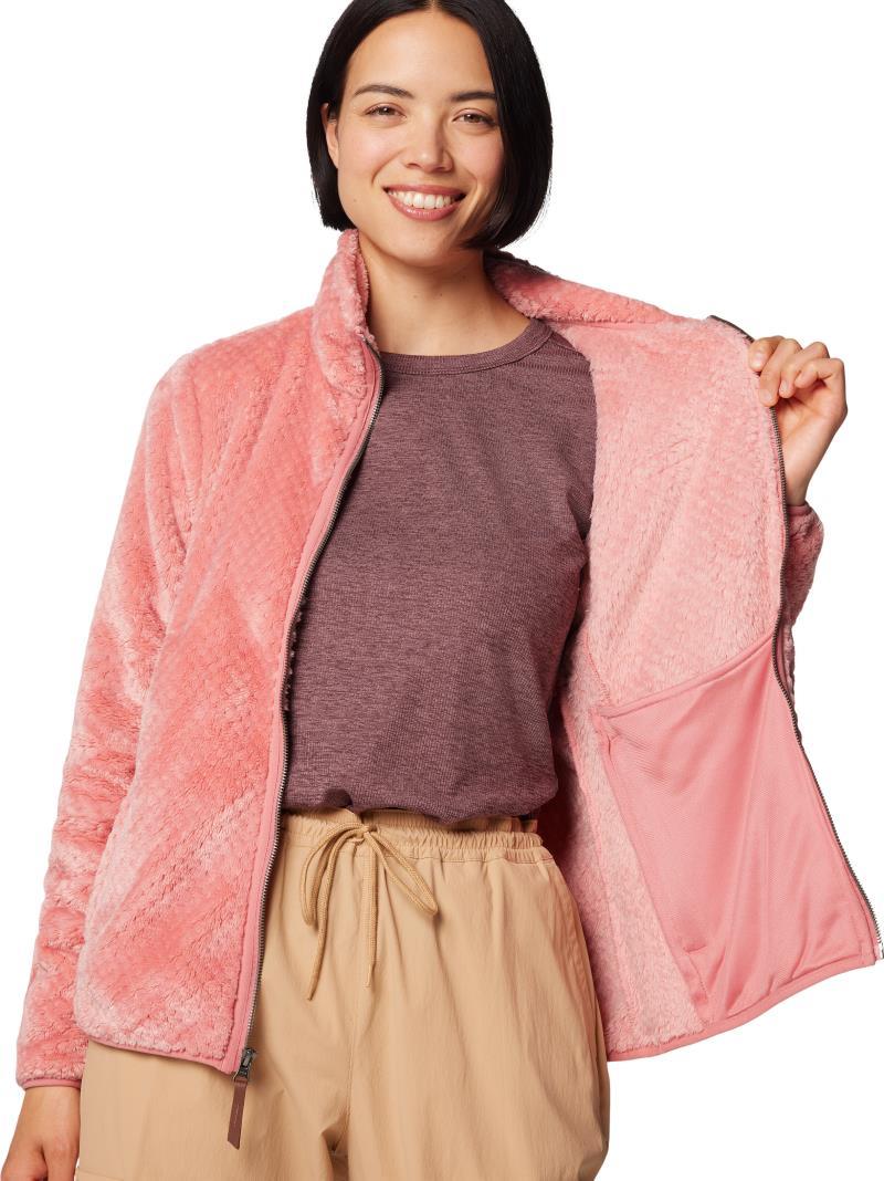 Fire Side II Sherpa Full Zip - Womens - Pink Agave 3