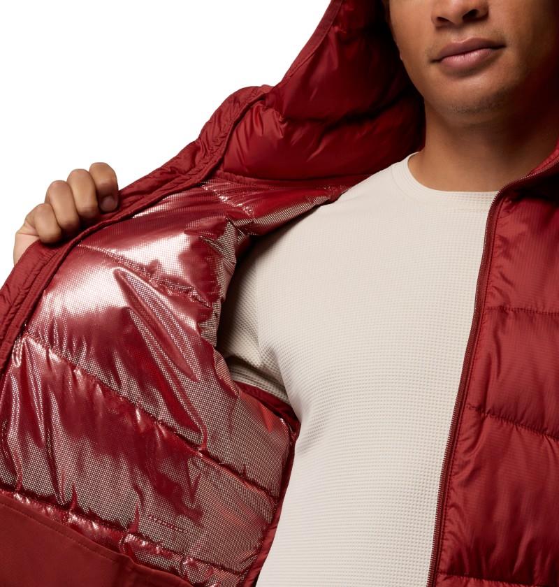 Fivemile Butte II Hooded Jacket - Mens - red oxide 1