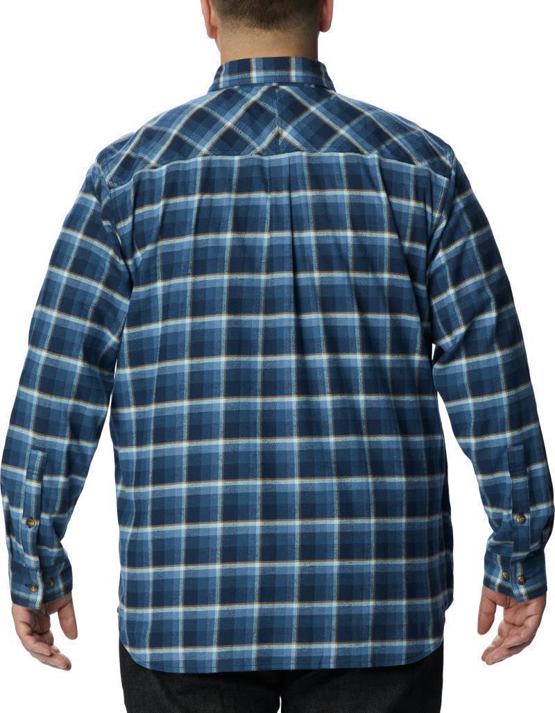 Flare Gun Stretch Flannel, Extended - Mens - Collegiate Navy Shadow Plaid 2