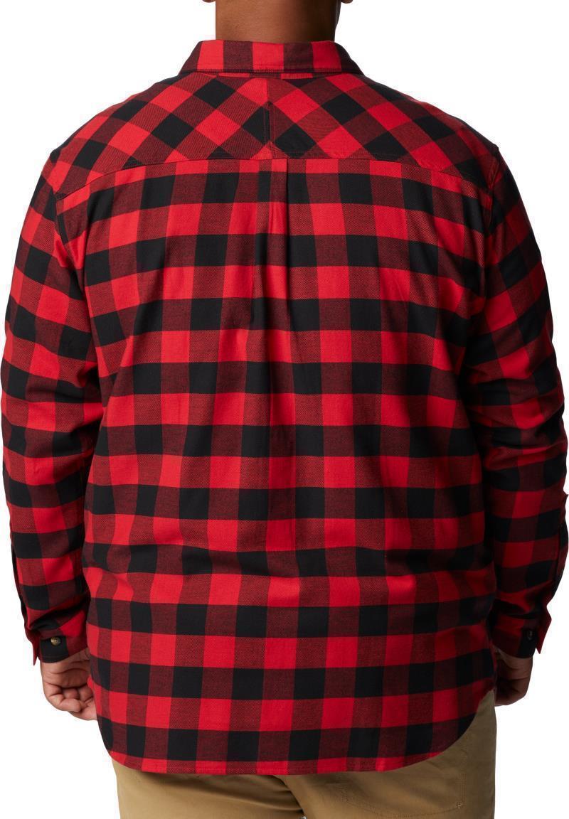 Flare Gun Stretch Flannel, Extended - Mens - Mountain Red Twill Buffalo Check 2