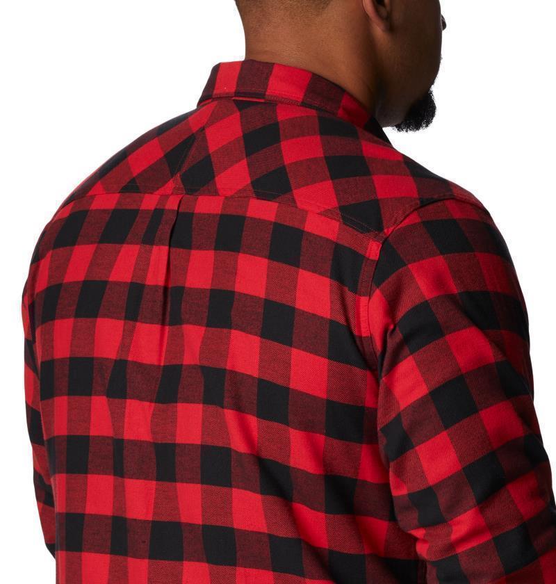 Flare Gun Stretch Flannel, Extended - Mens - Mountain Red Twill Buffalo Check 6