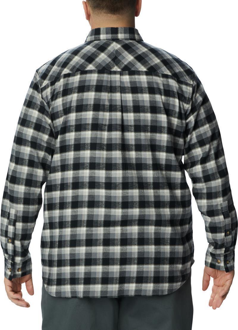 Flare Gun Stretch Flannel, Extended - Mens - black shadow plaid 1