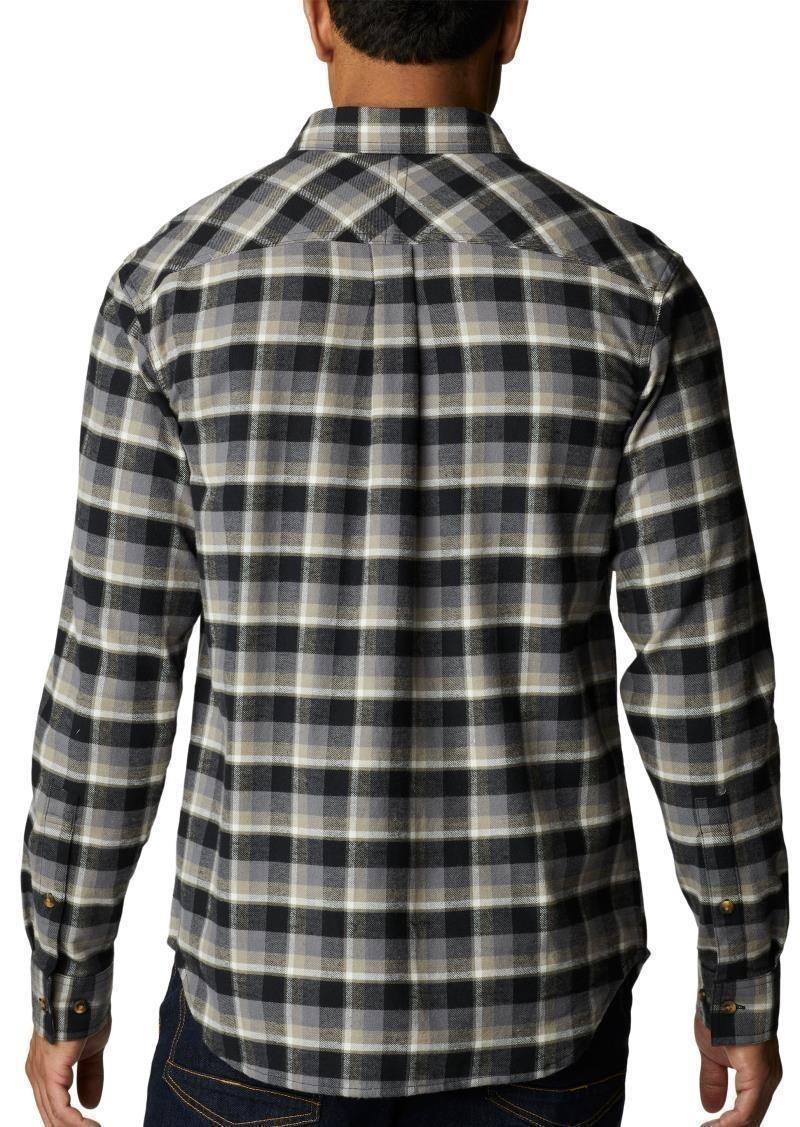 Flare Gun Stretch Flannel, Extended - Mens - black shadow plaid 1