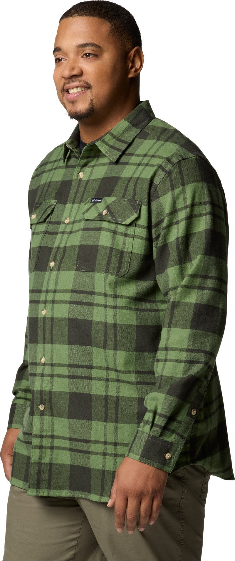 Flare Gun Stretch Flannel, Extended - Mens - canteen river crossing plaid 1