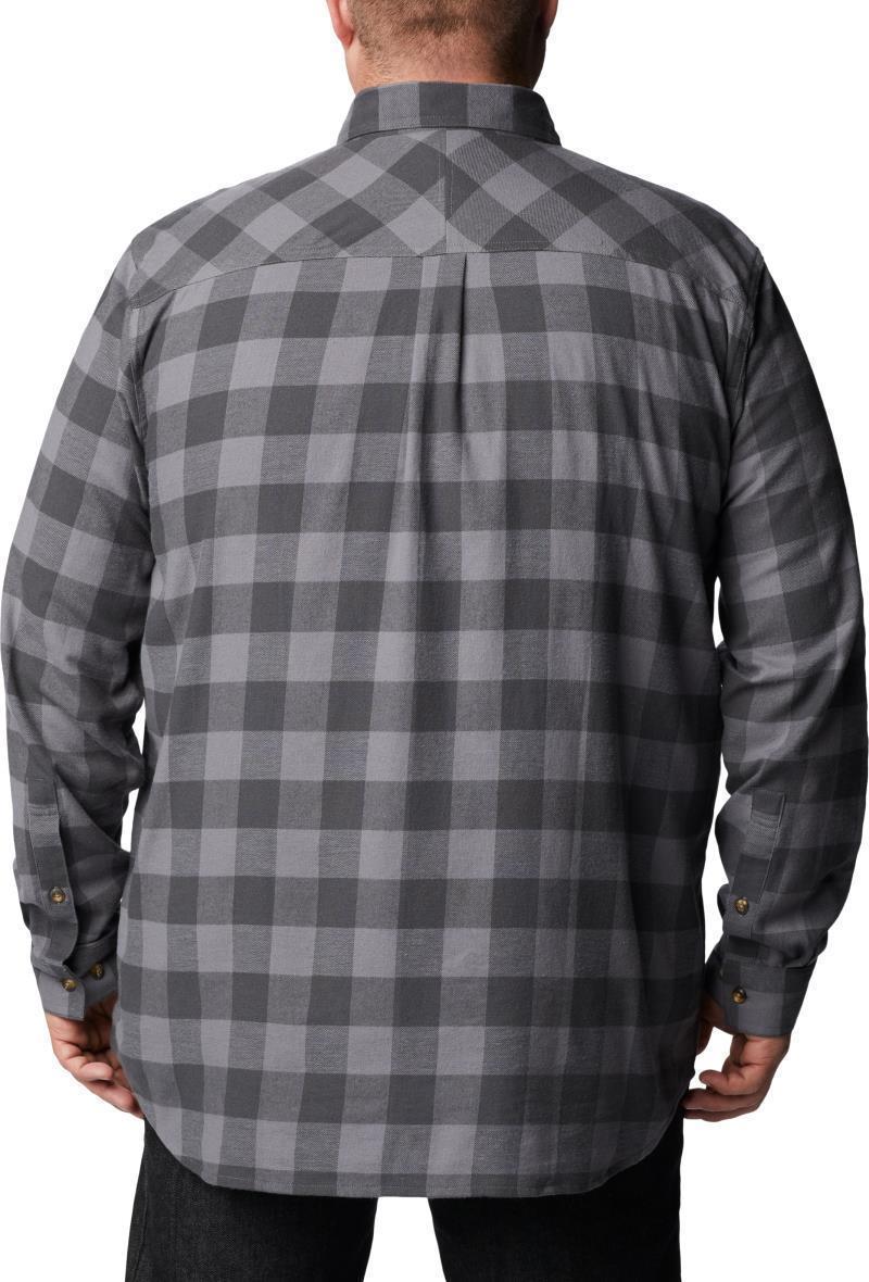 Flare Gun Stretch Flannel, Extended - Mens - city grey twill buffalo check 1