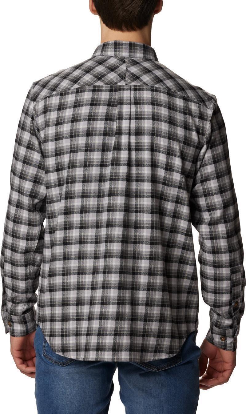 Flare Gun Stretch Flannel, Extended - Mens - columbia grey gradient check 1