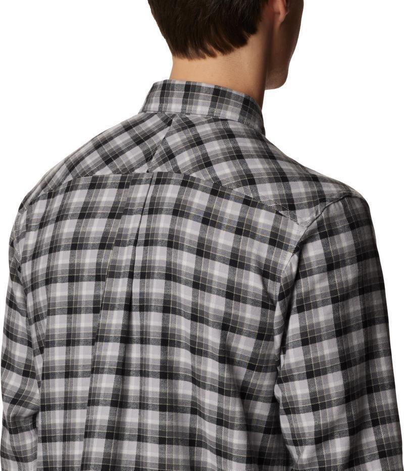 Flare Gun Stretch Flannel, Extended - Mens - columbia grey gradient check 1