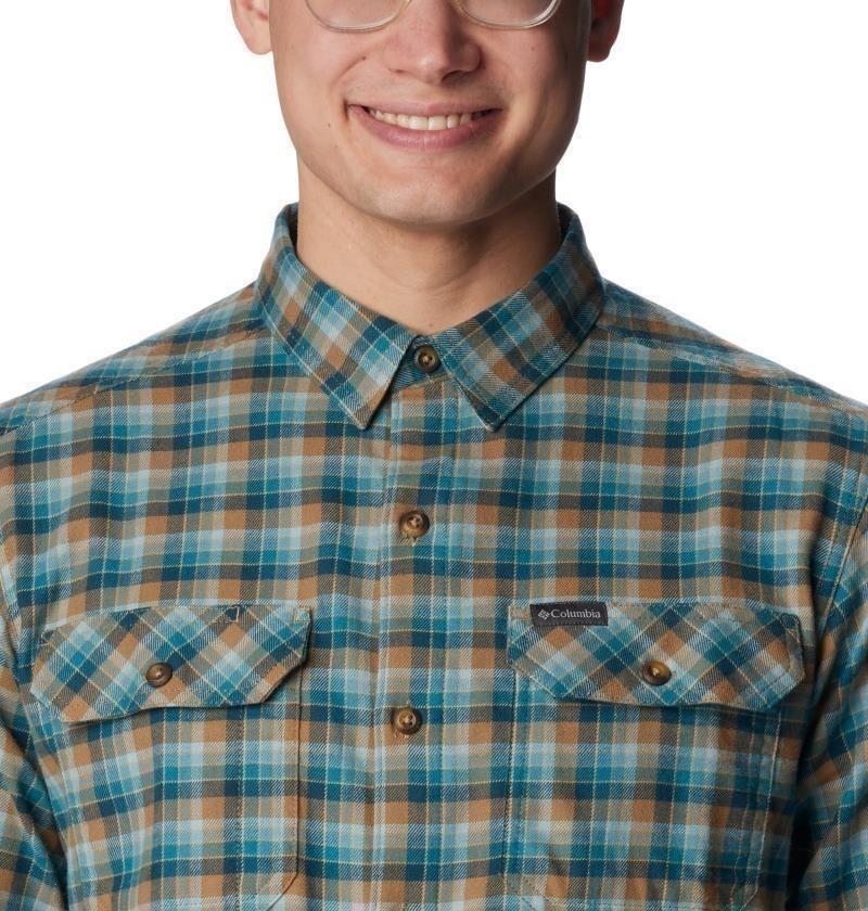 Flare Gun Stretch Flannel, Extended - Mens - delta gradient check 1