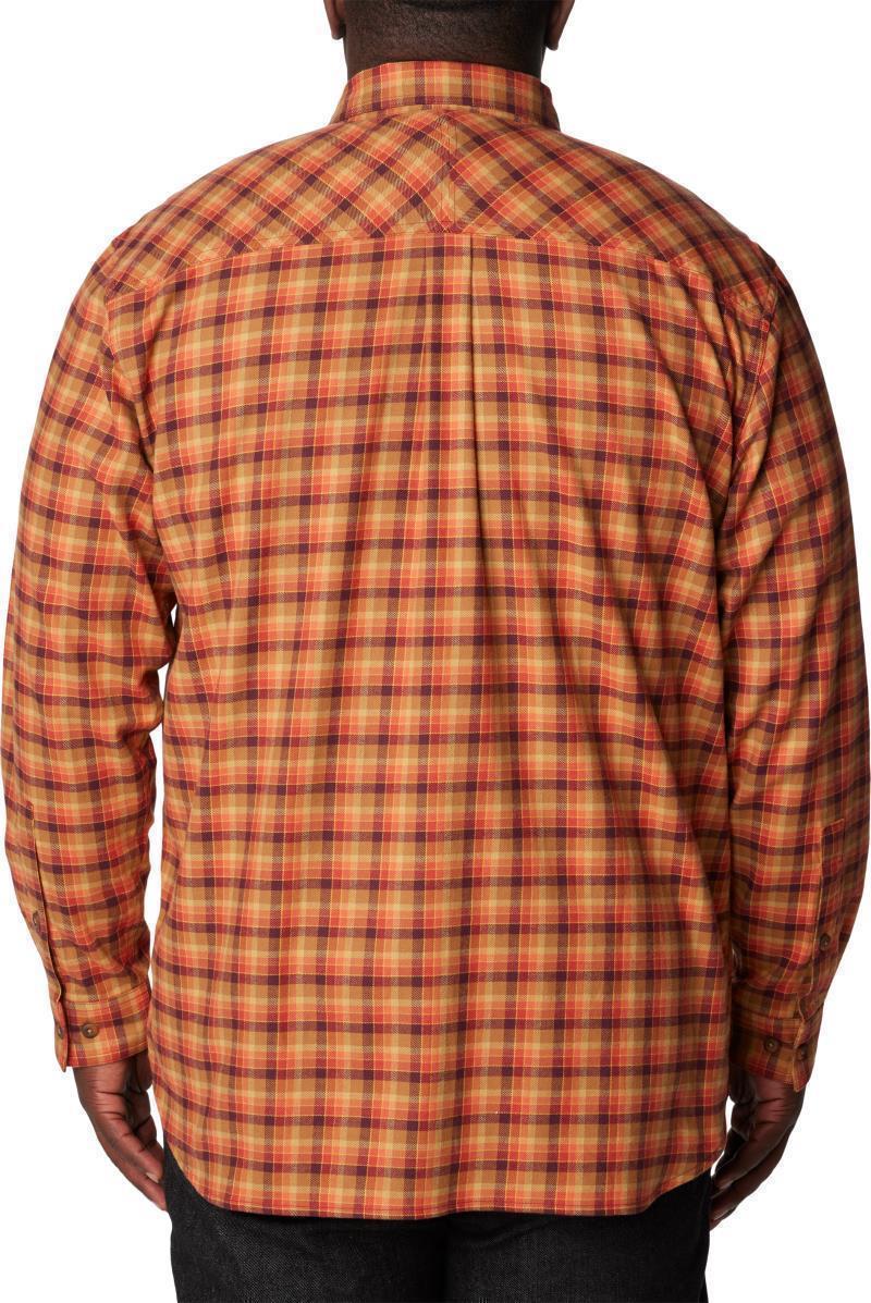 Flare Gun Stretch Flannel, Extended - Mens - elderberry gradient check 1