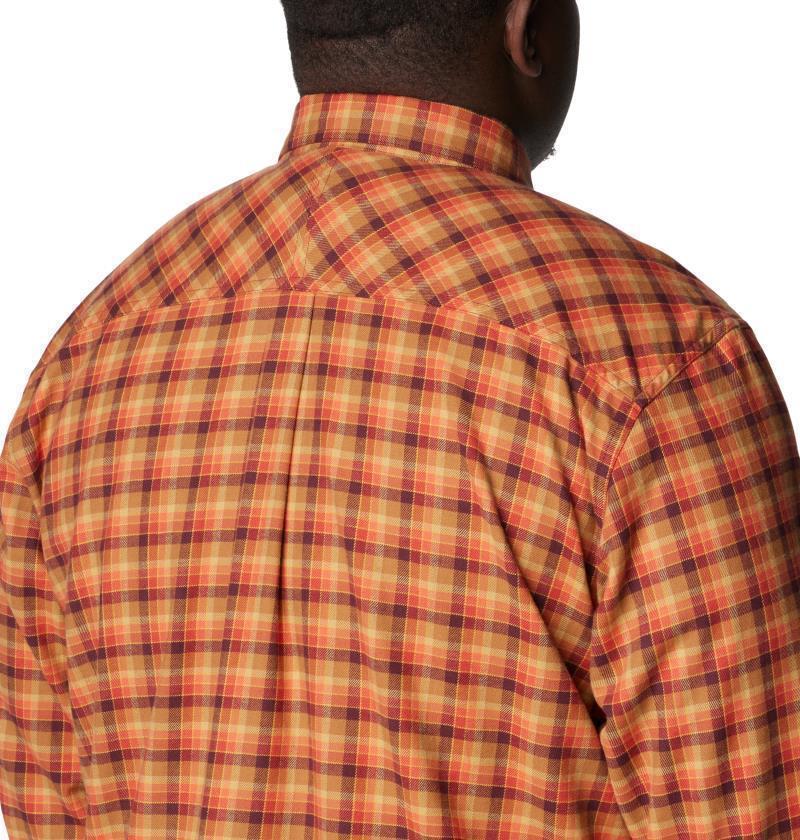 Flare Gun Stretch Flannel, Extended - Mens - elderberry gradient check 1