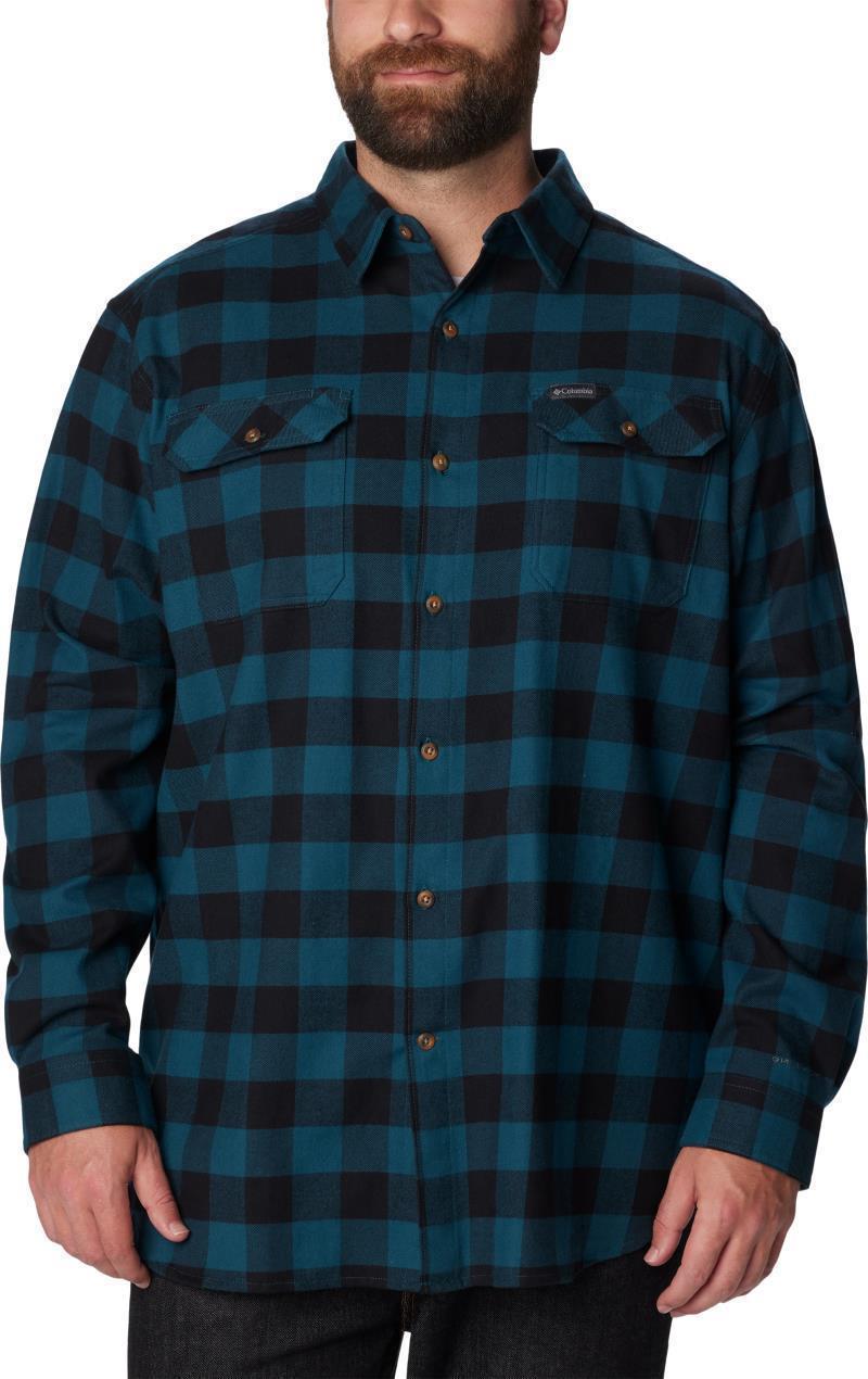 Flare Gun Stretch Flannel, Extended - Mens - night wave buffalo check 1