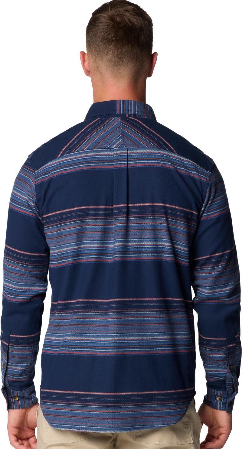 Flare Gun Stretch Flannel, Tall - Mens - Collegiate Navy Vista Stripe 3