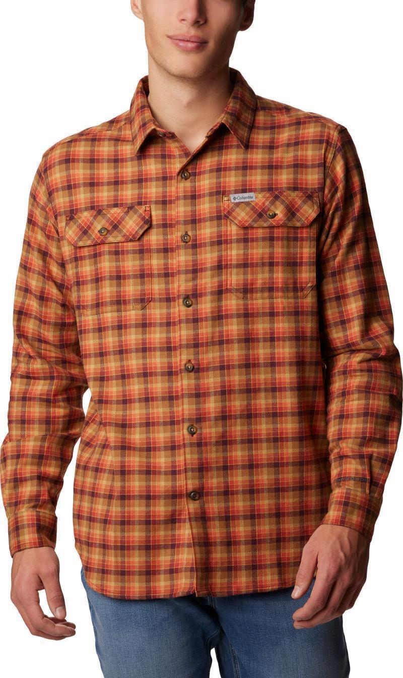 Flare Gun Stretch Flannel, Tall - Mens - Elderberry Gradient Check 1