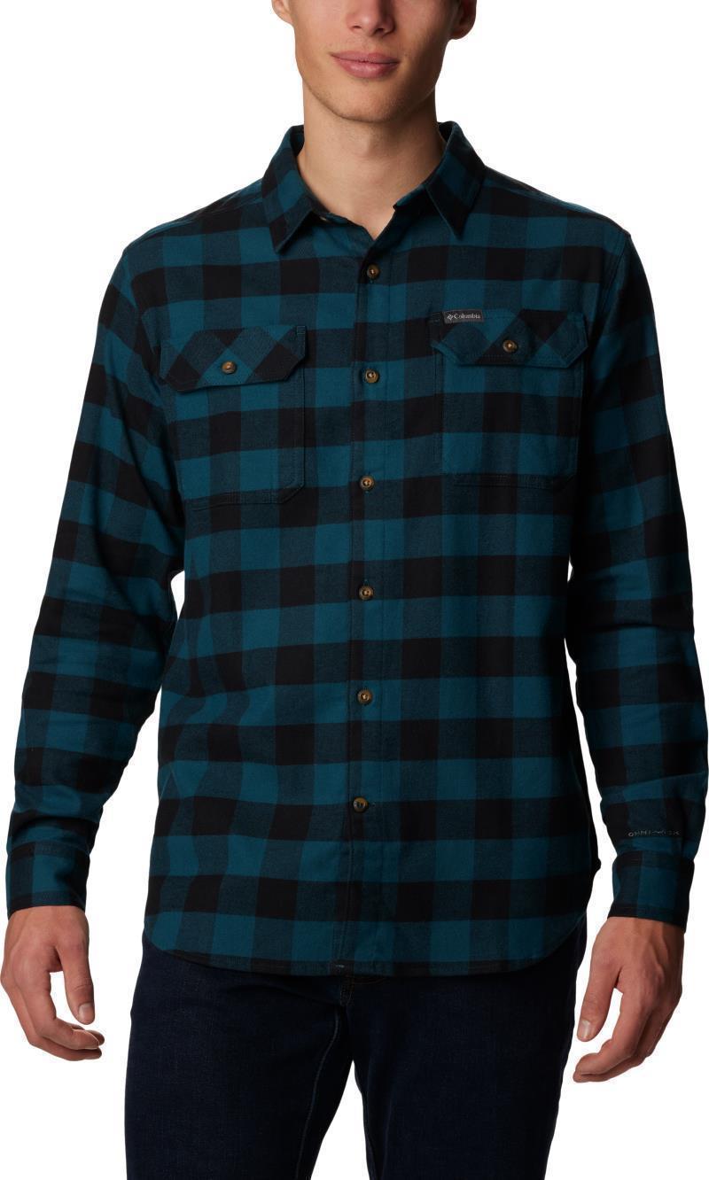 Flare Gun Stretch Flannel, Tall - Mens - Night Wave Buffalo Check 1