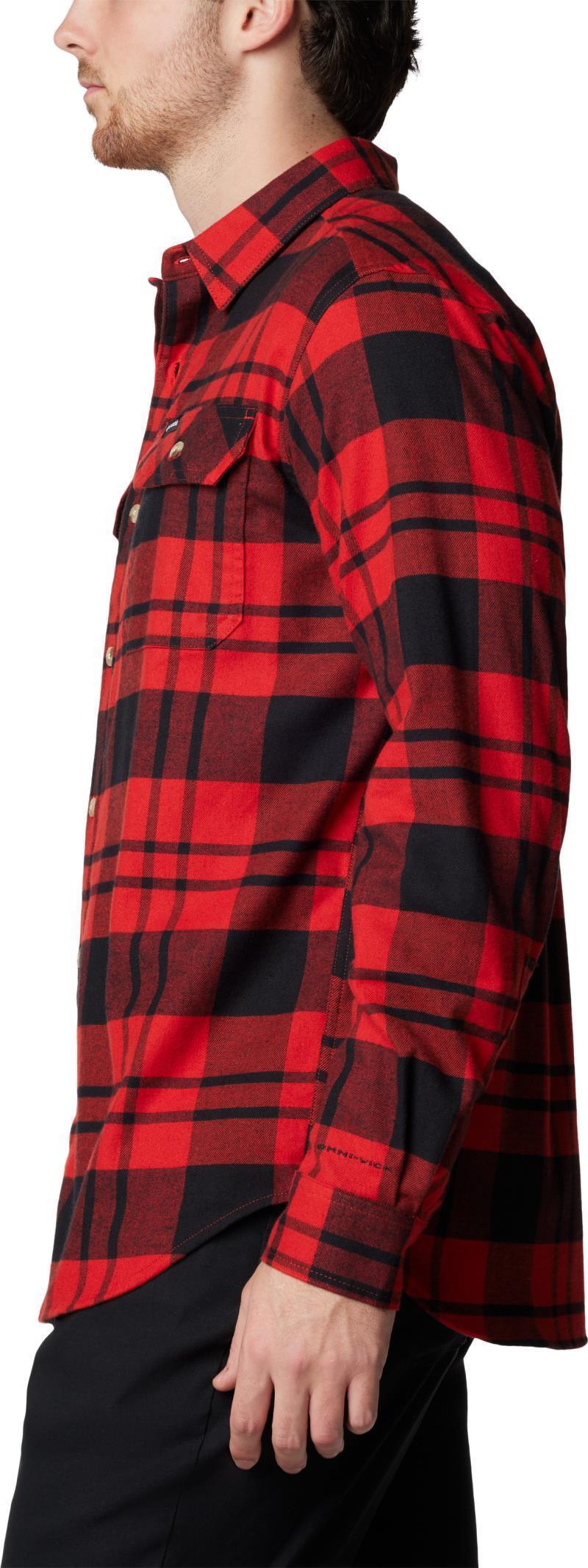 Flare Gun Stretch Flannel, Tall - Mens - Sail Red River Crossing Plaid 2