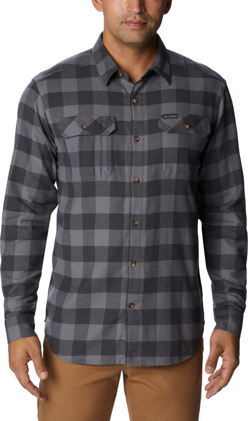 Flare Gun Stretch Flannel, Tall - Mens - city grey twill buffalo check 1