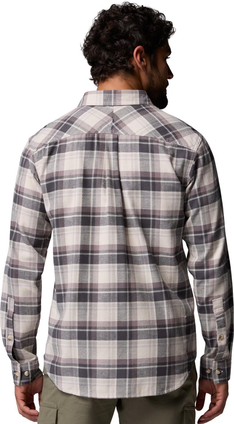 Flare Gun Stretch Flannel, Tall - Mens - dark stone / dispersed plaid 1