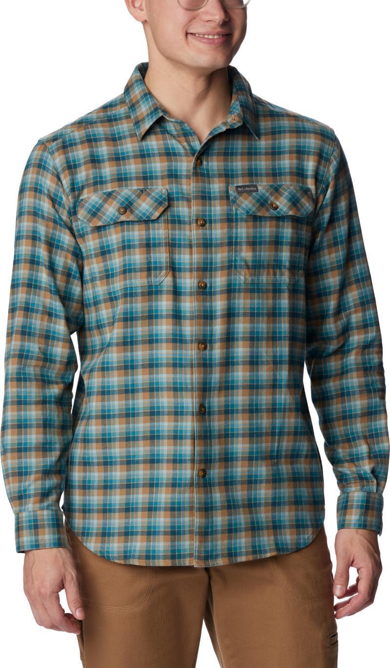 Flare Gun Stretch Flannel, Tall - Mens - delta gradient check 1