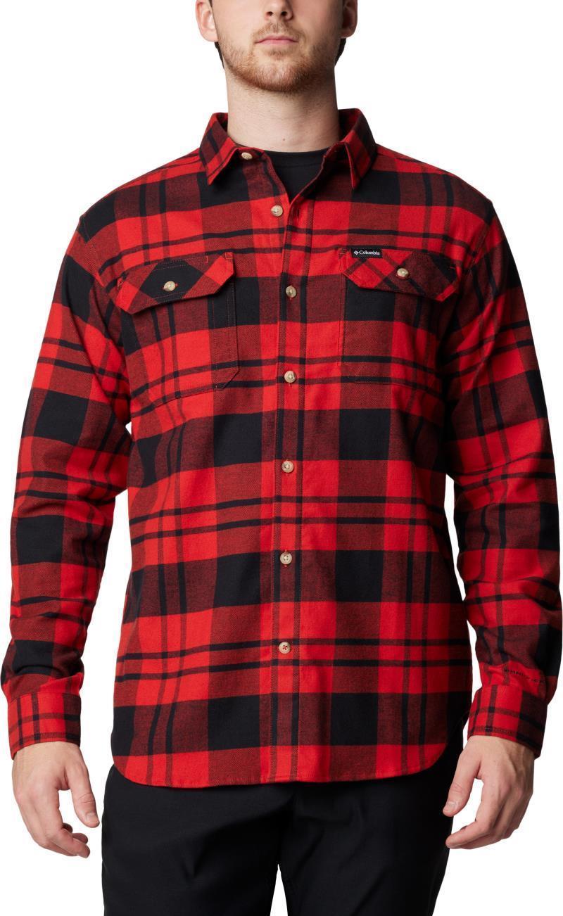 Flare Gun Stretch Flannel, Tall - Mens - sail red river crossing plaid 1