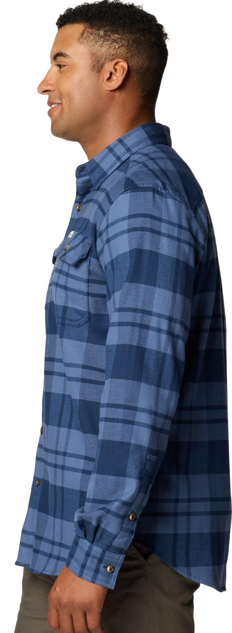 Flare Gun Stretch Flannel - Mens - Collegiate Navy River Crossing Plaid 2