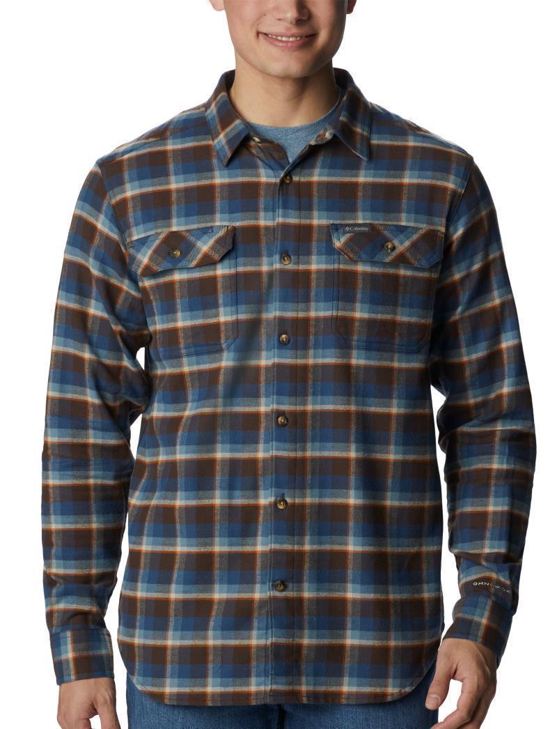 Flare Gun Stretch Flannel - Mens - Cordovan Shadow Plaid 1