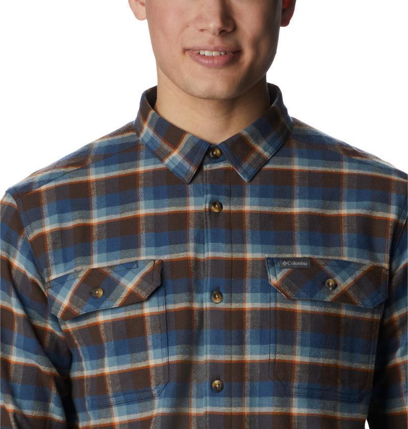 Flare Gun Stretch Flannel - Mens - Cordovan Shadow Plaid 4