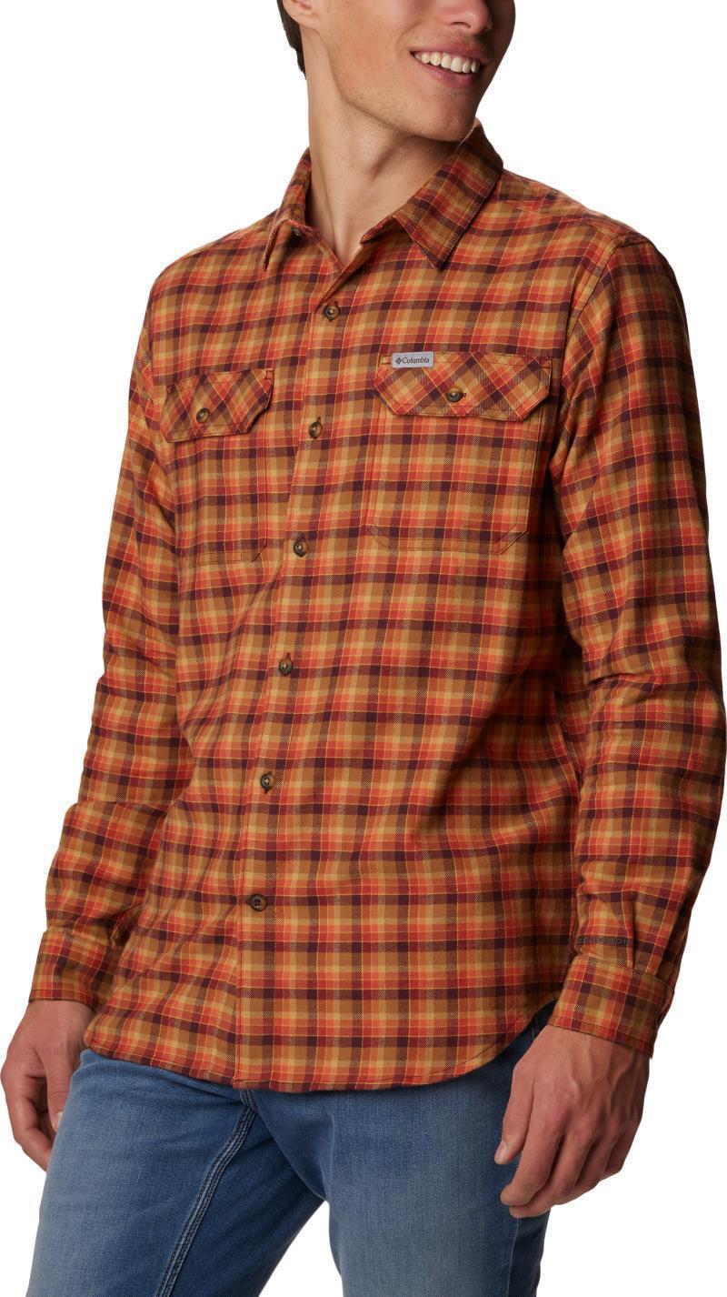 Flare Gun Stretch Flannel - Mens - Elderberry Gradient Check 3