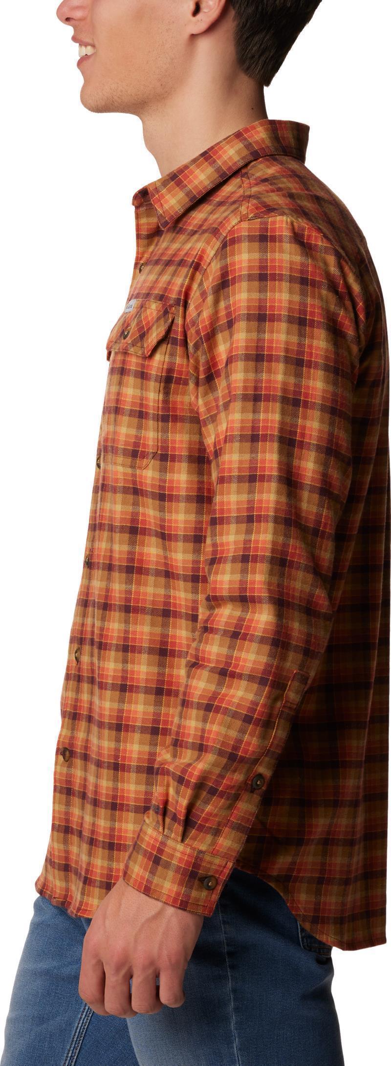 Flare Gun Stretch Flannel - Mens - Elderberry Gradient Check 4