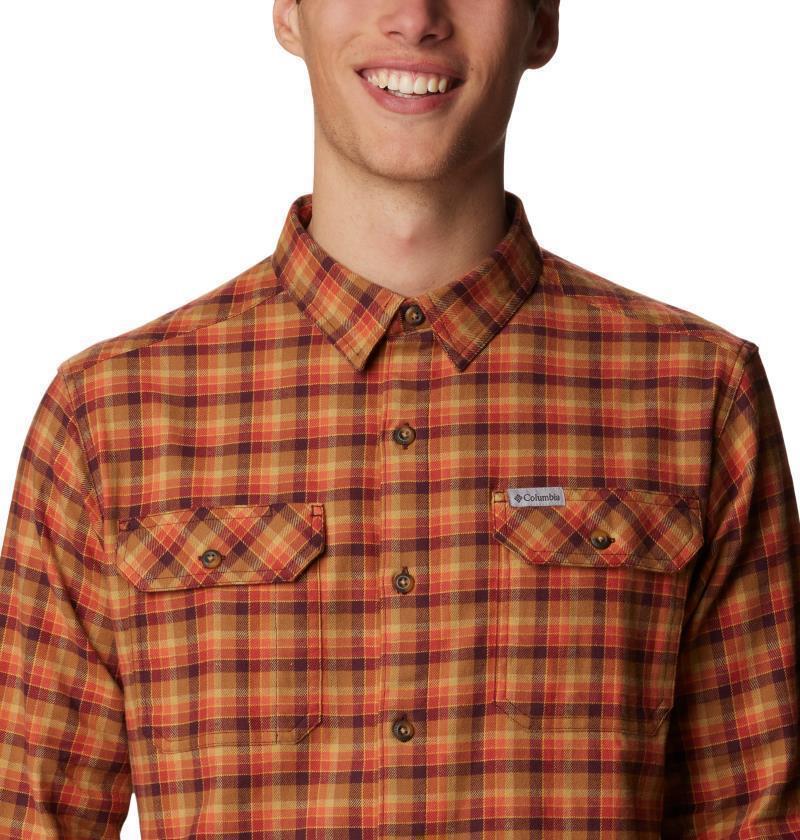 Flare Gun Stretch Flannel - Mens - Elderberry Gradient Check 5